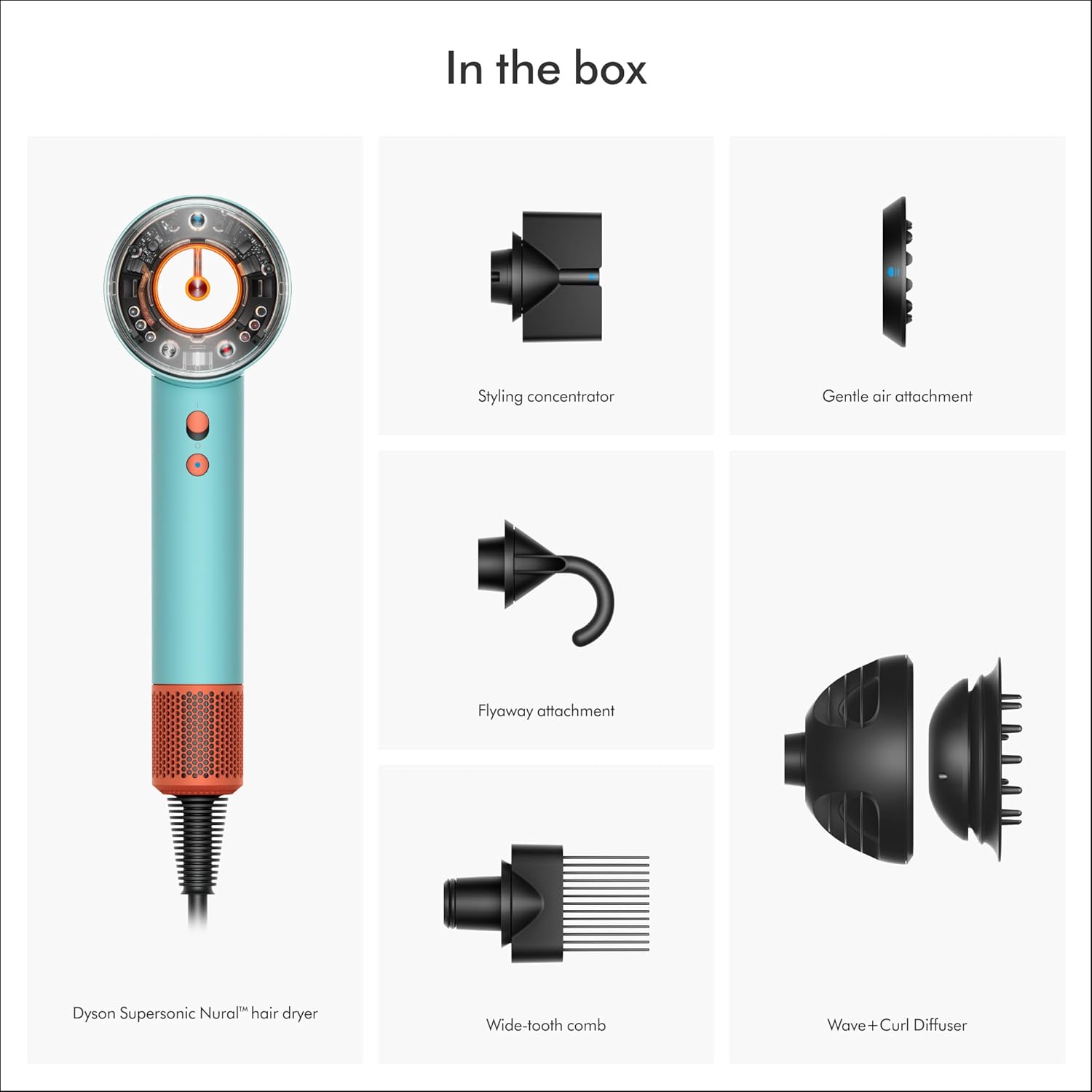 Dyson Supersonic Nural™ Intelligent hair dryer (Ceramic pink/Rose gold)