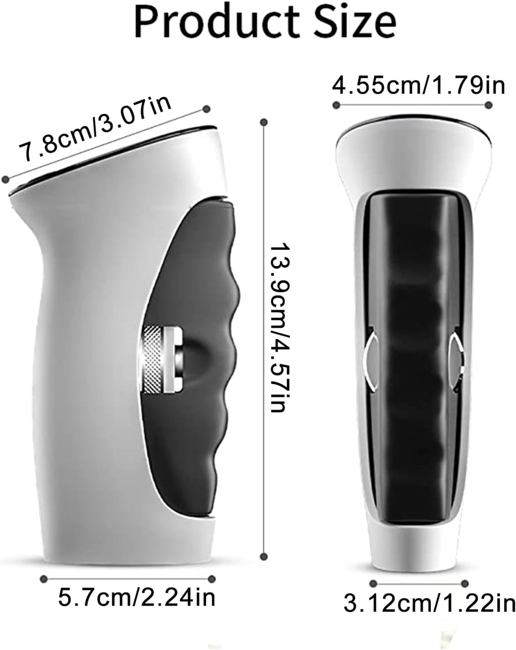 Electronic Grip Powerr Meter - Digital Hand Strength Monitor, Adjustable Grip Force Device | Finger Training Tool with LED Backlit Screen for Strength Testing, Muscle Recovery, and Hand Fitness
