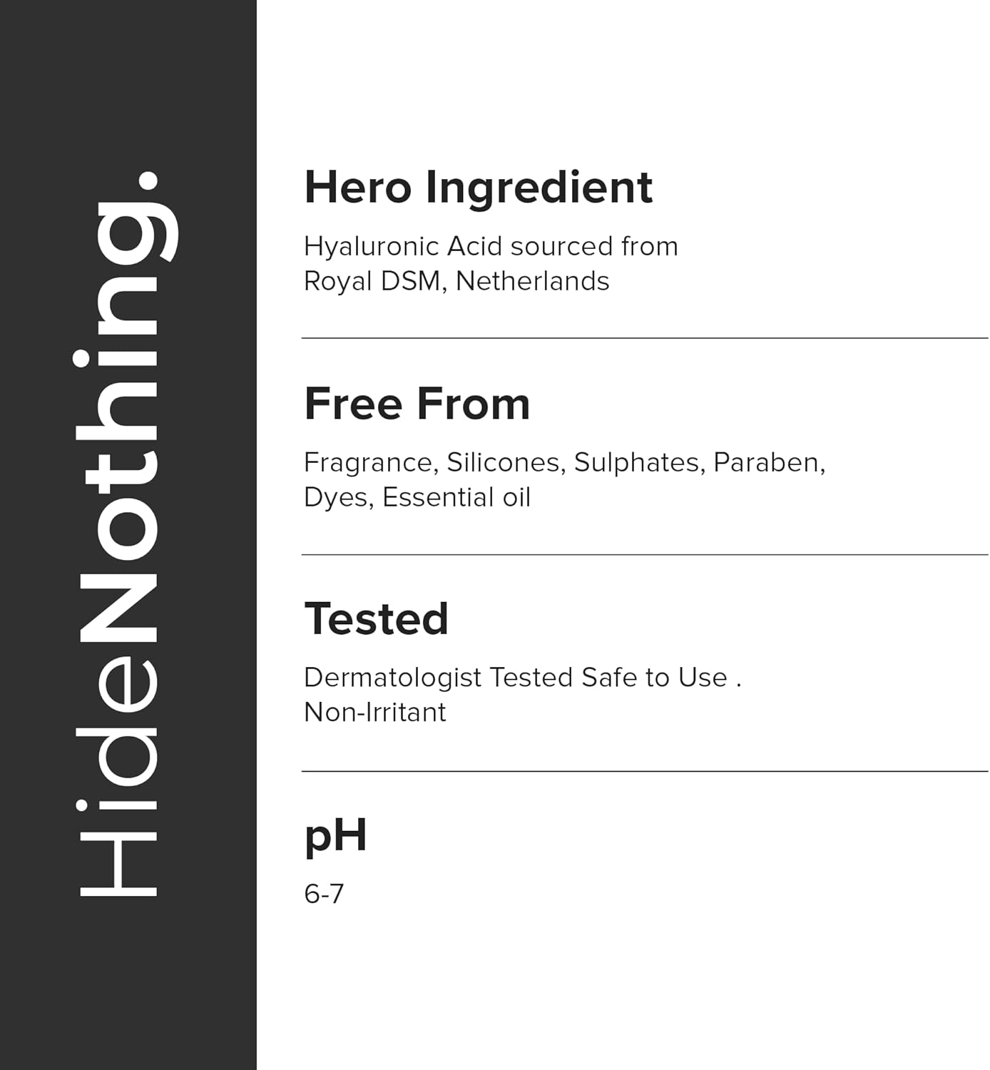 Minimalist 2% Hyaluronic Acid Serum For Intense Hydration, Glowing Skin and Fines Lines | With PGA | Daily Hydrating Face Serum For Women and Men, 30 Ml 1 Fl Oz (Pack Of 1)