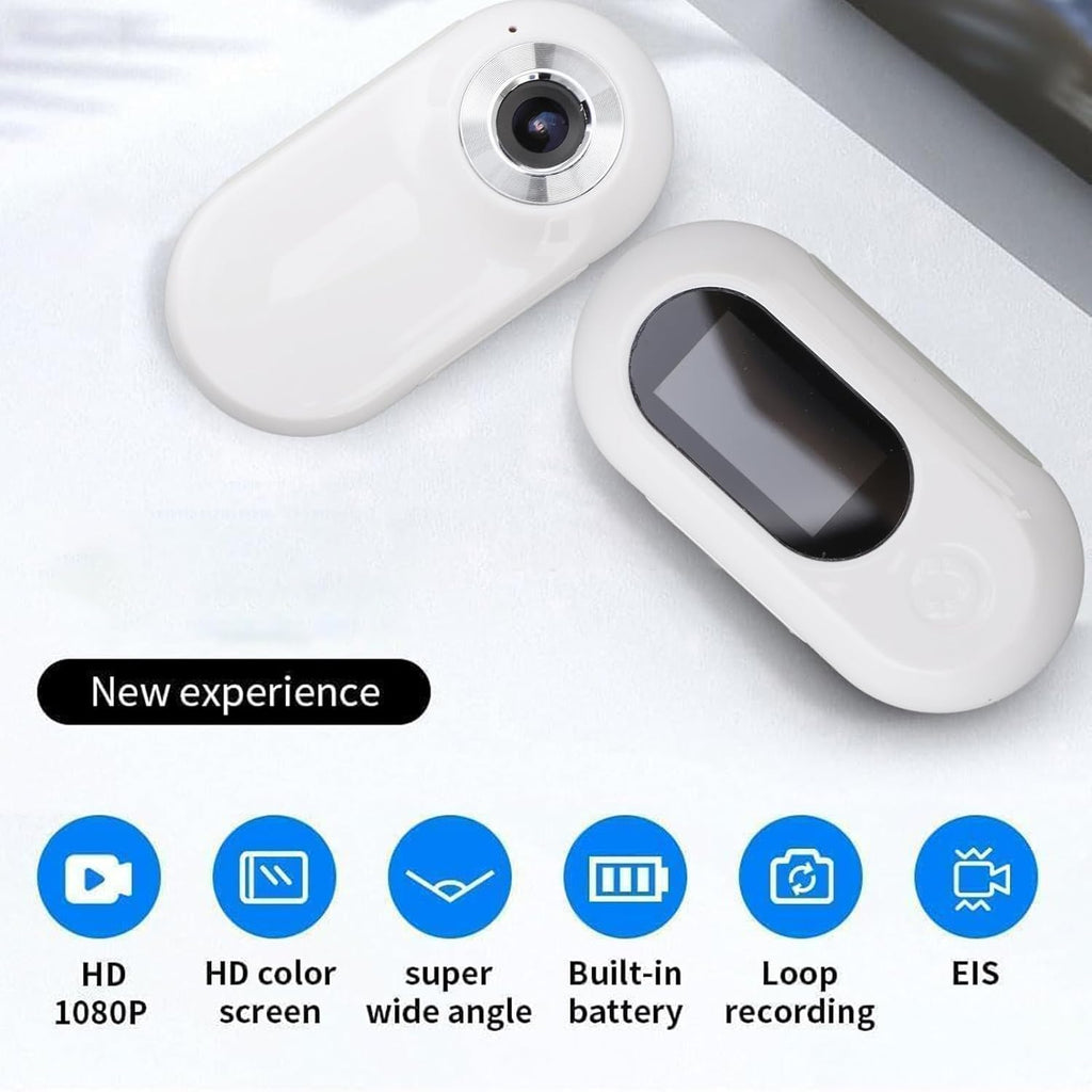 Cat Camera Collar,Digital Display Cat Camera Collar HD 1080P Wireless Pet Camera,170° Wide Angle Lens Small Action Cameras,for Dogs Cats