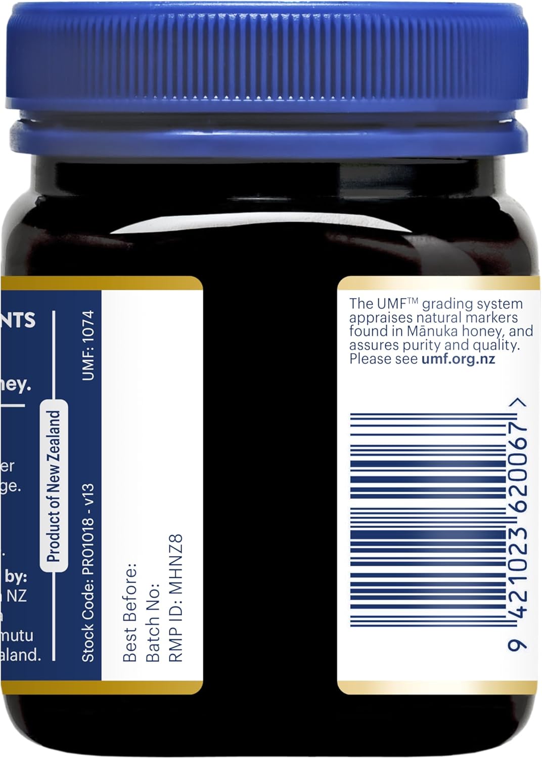 Manuka Health UMF 13+/MGO 400+ Manuka Honey (250g/8.8oz), Superfood, Authentic Raw Honey from New Zealand