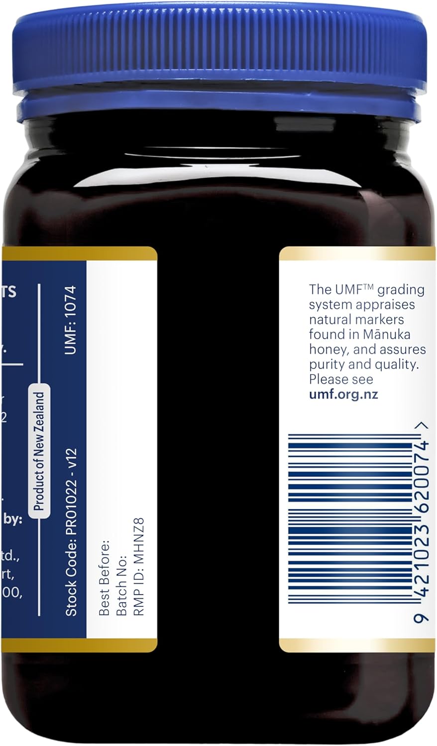 Manuka Health UMF 13+/MGO 400+ Manuka Honey (250g/8.8oz), Superfood, Authentic Raw Honey from New Zealand