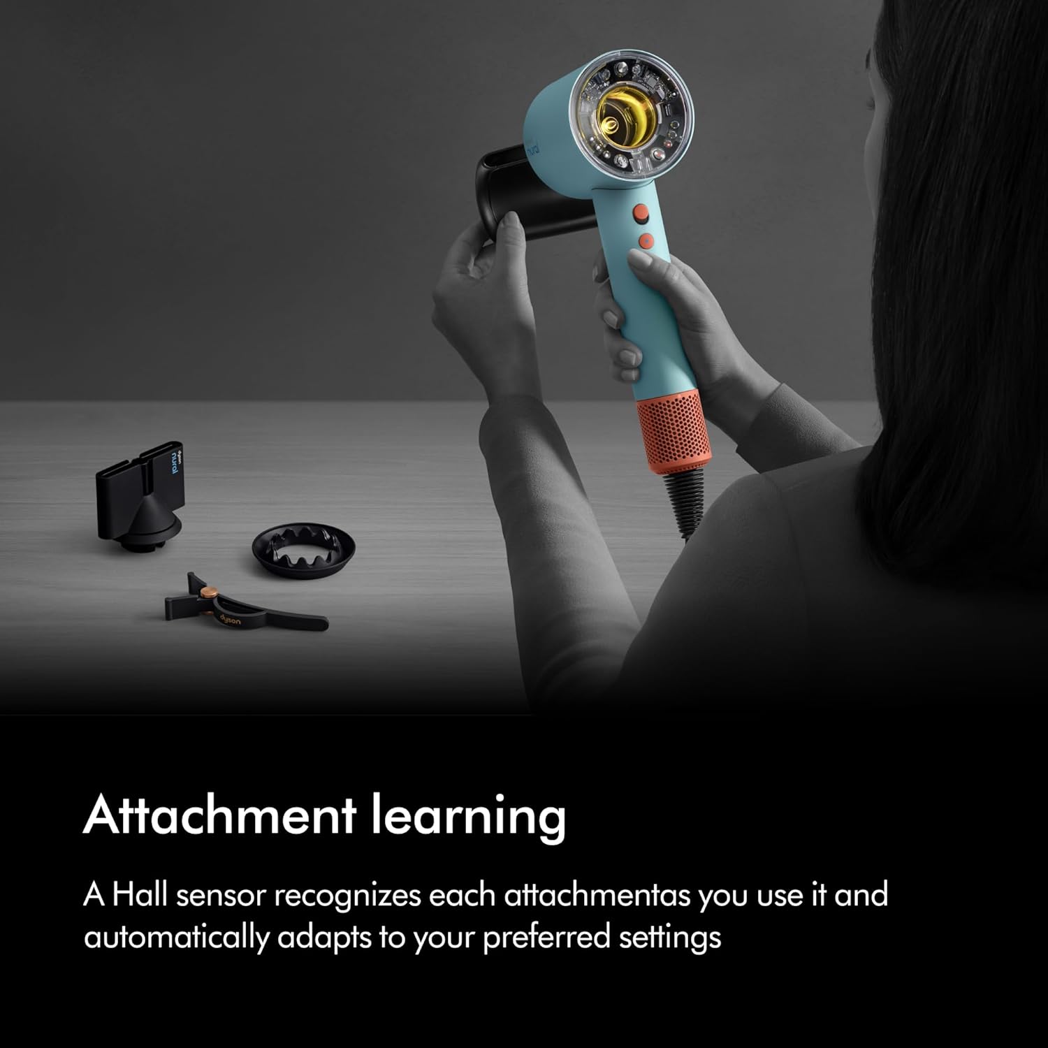 Dyson Supersonic Nural™ Intelligent hair dryer (Ceramic pink/Rose gold)