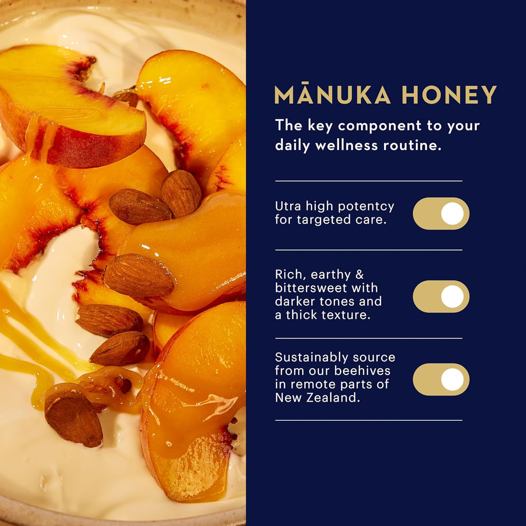 Manuka Health UMF 13+/MGO 400+ Manuka Honey (250g/8.8oz), Superfood, Authentic Raw Honey from New Zealand